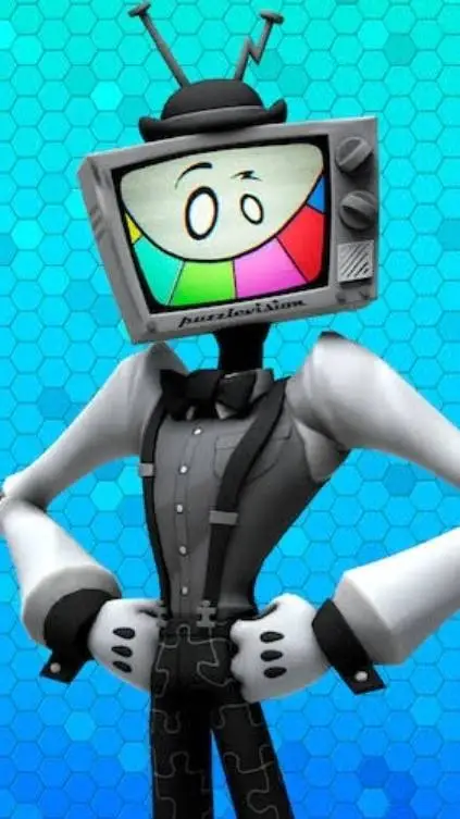 ai character: 📺Mr Puzzle📺 background