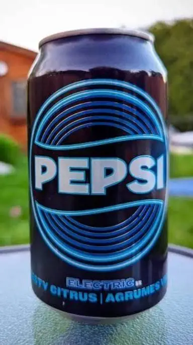 ai character: Pepsi Electric  background