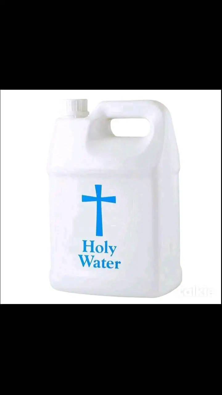 ai character: holy water background