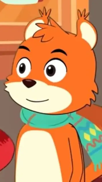 ai character: Sus Silly fox  background