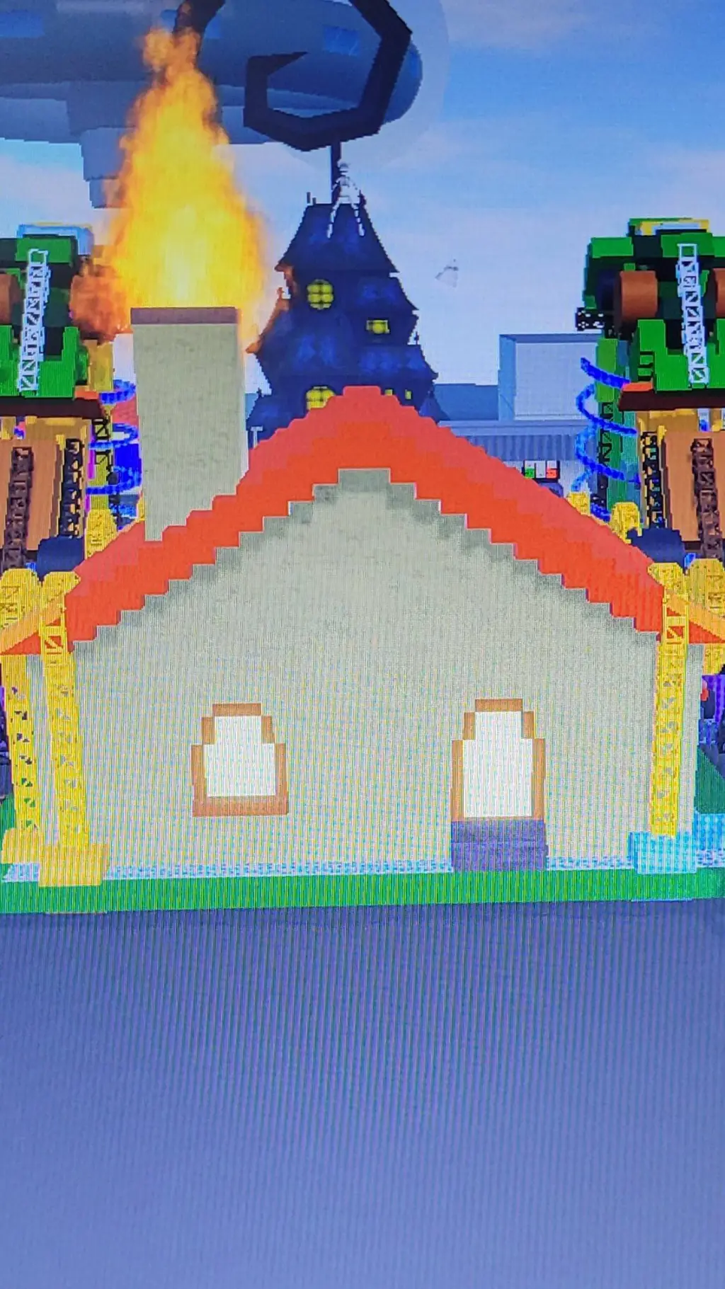 ai character: Happy home! background