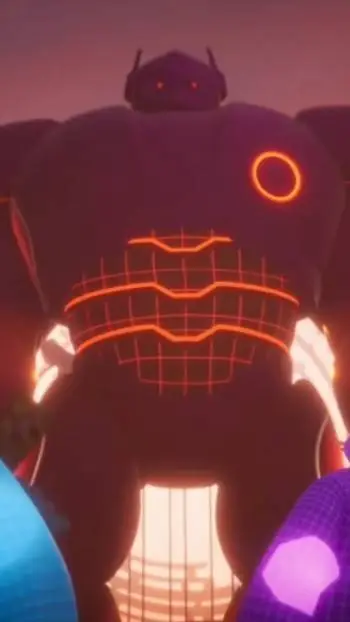 ai character: Titan Baymax background