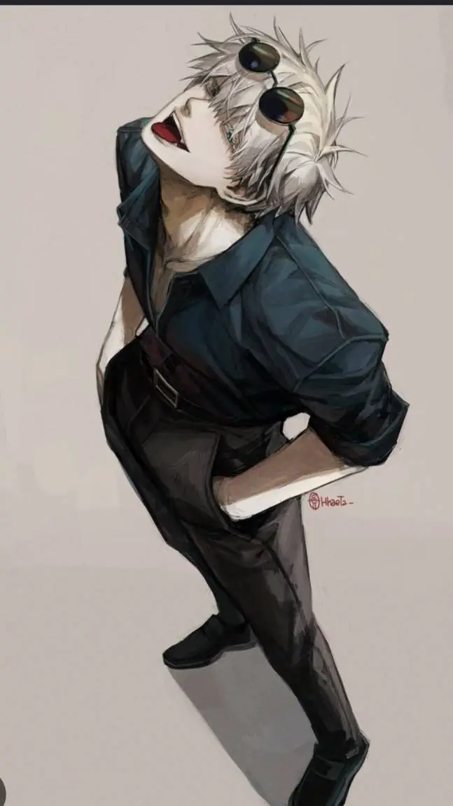 ai character: Gojo Saturo background