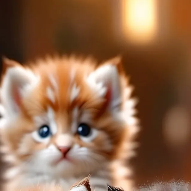 chat with ai character: Chubby kittens