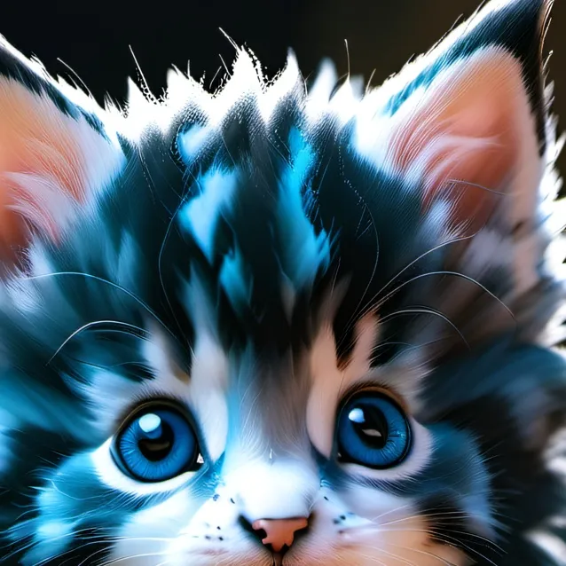 chat with ai character: Cute kitten