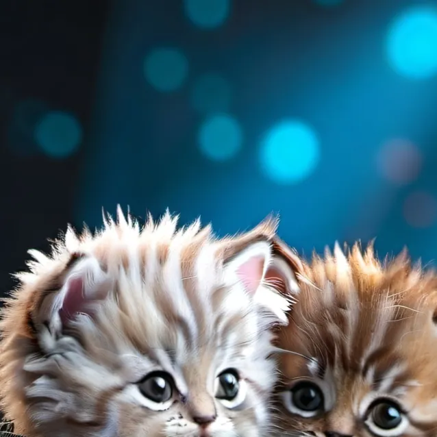 chat with ai character: Sad kittens