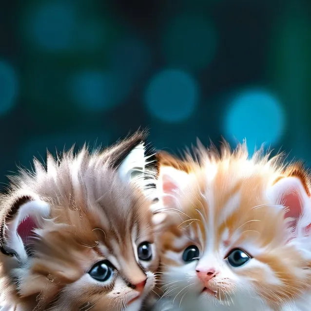 chat with ai character: Cute kittens