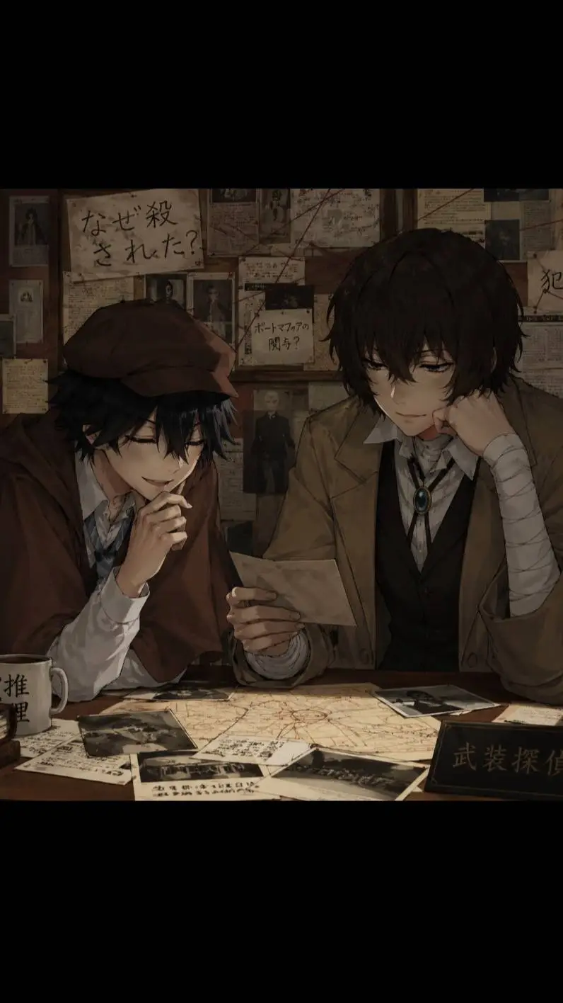 ai character: ranpo and dazai background
