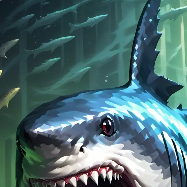 chat with ai character: sharky