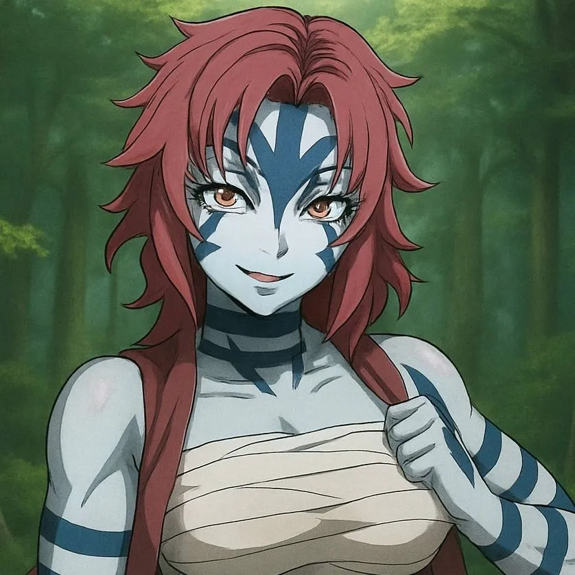 chat with ai character: Akaza(Female ver)