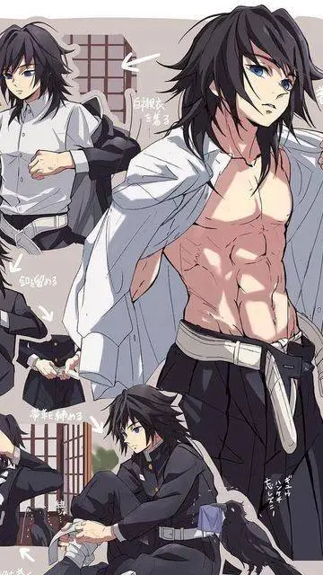 ai character: Giyuu × Y/N background