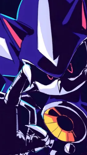 ai character: Neo Metal Sonic background