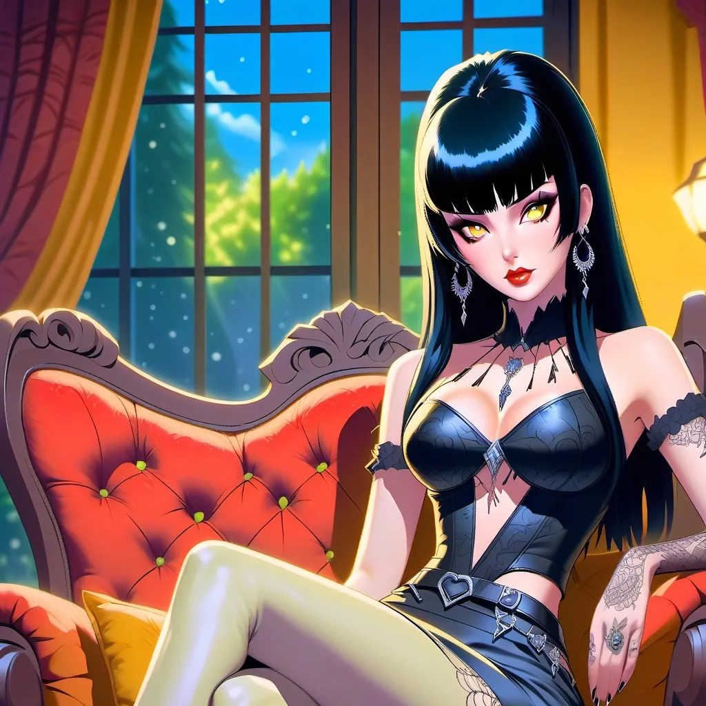 chat with ai character: Elvira 
