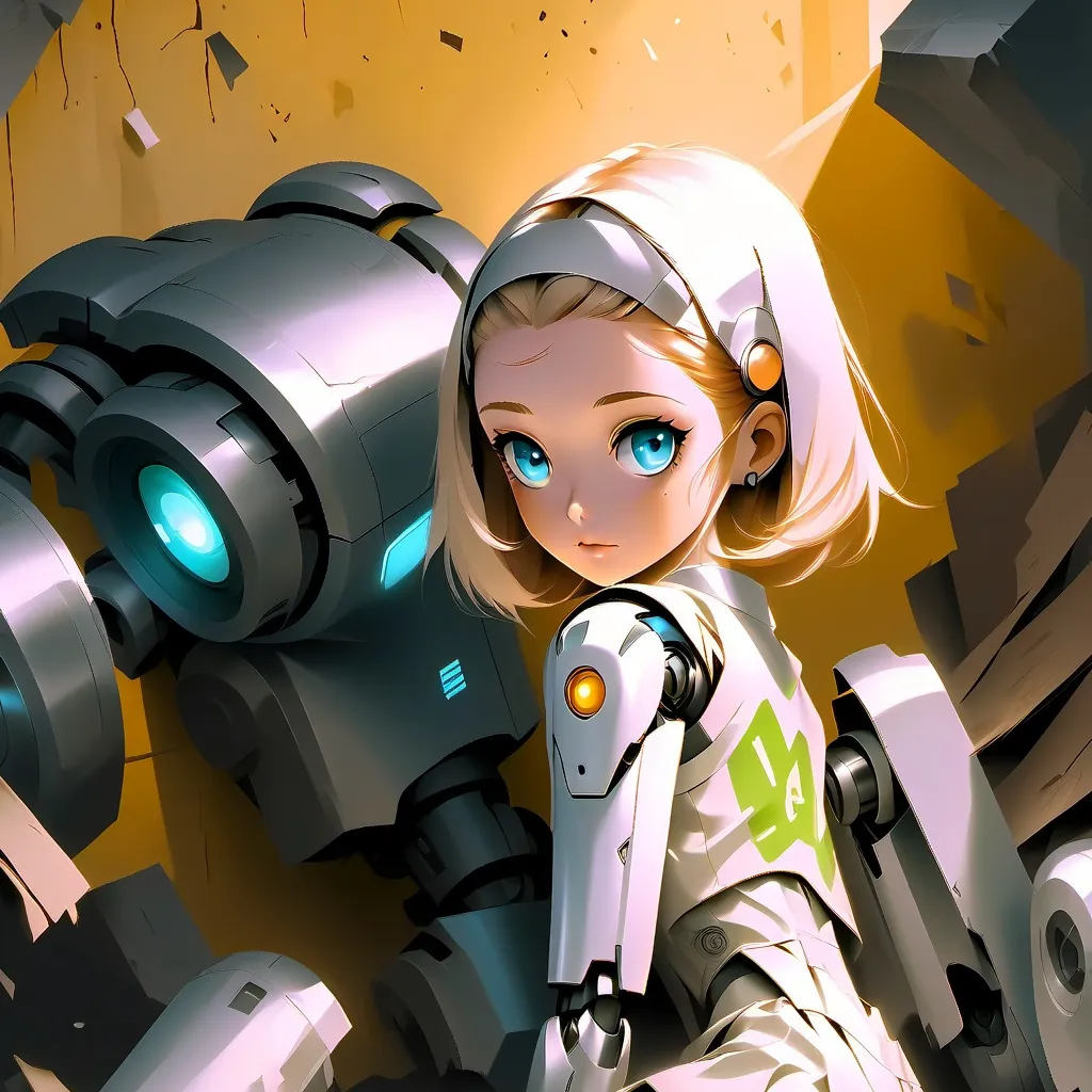 chat with ai character: Robot Girl 