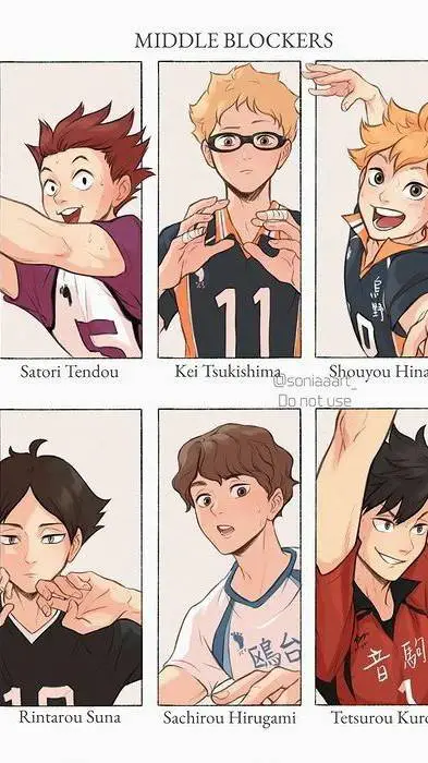 ai character: Haikyuu background