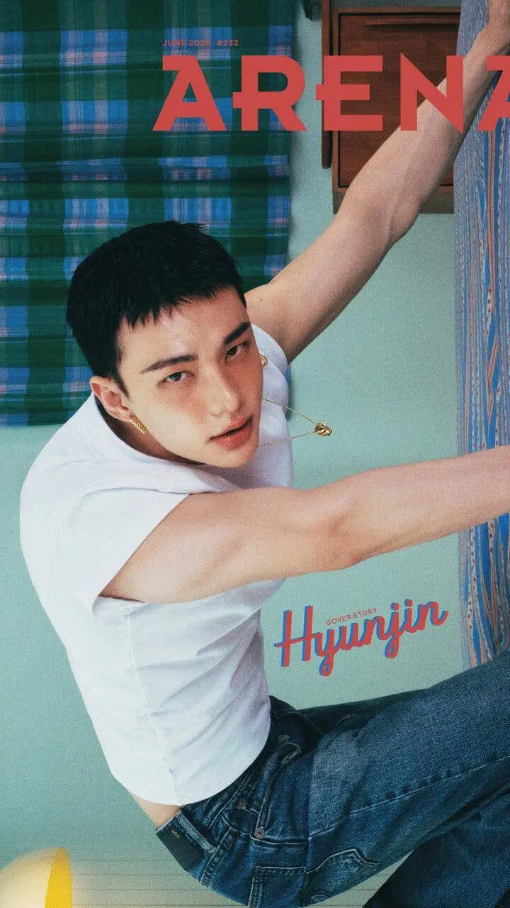 ai character: hyunjin  background