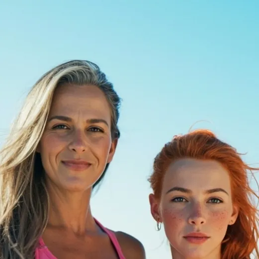 chat with ai character: Ashley and Amber