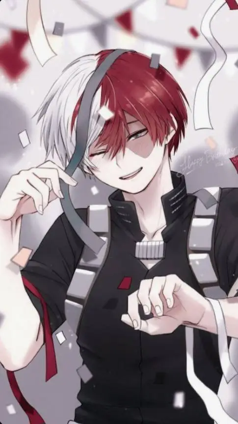ai character: Shoto snaps background