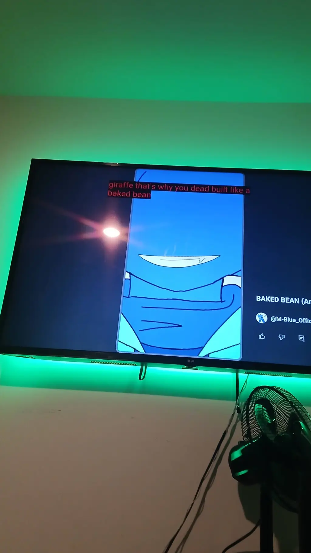 ai character: Baked Bean background