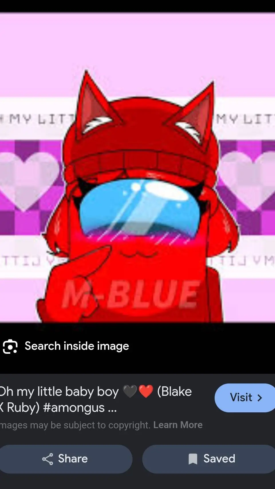 ai character: Yandere Ruby background