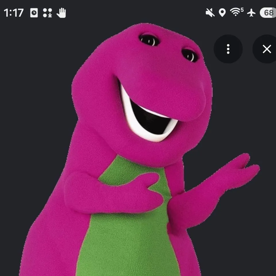 chat with ai character: Barney (Fake)