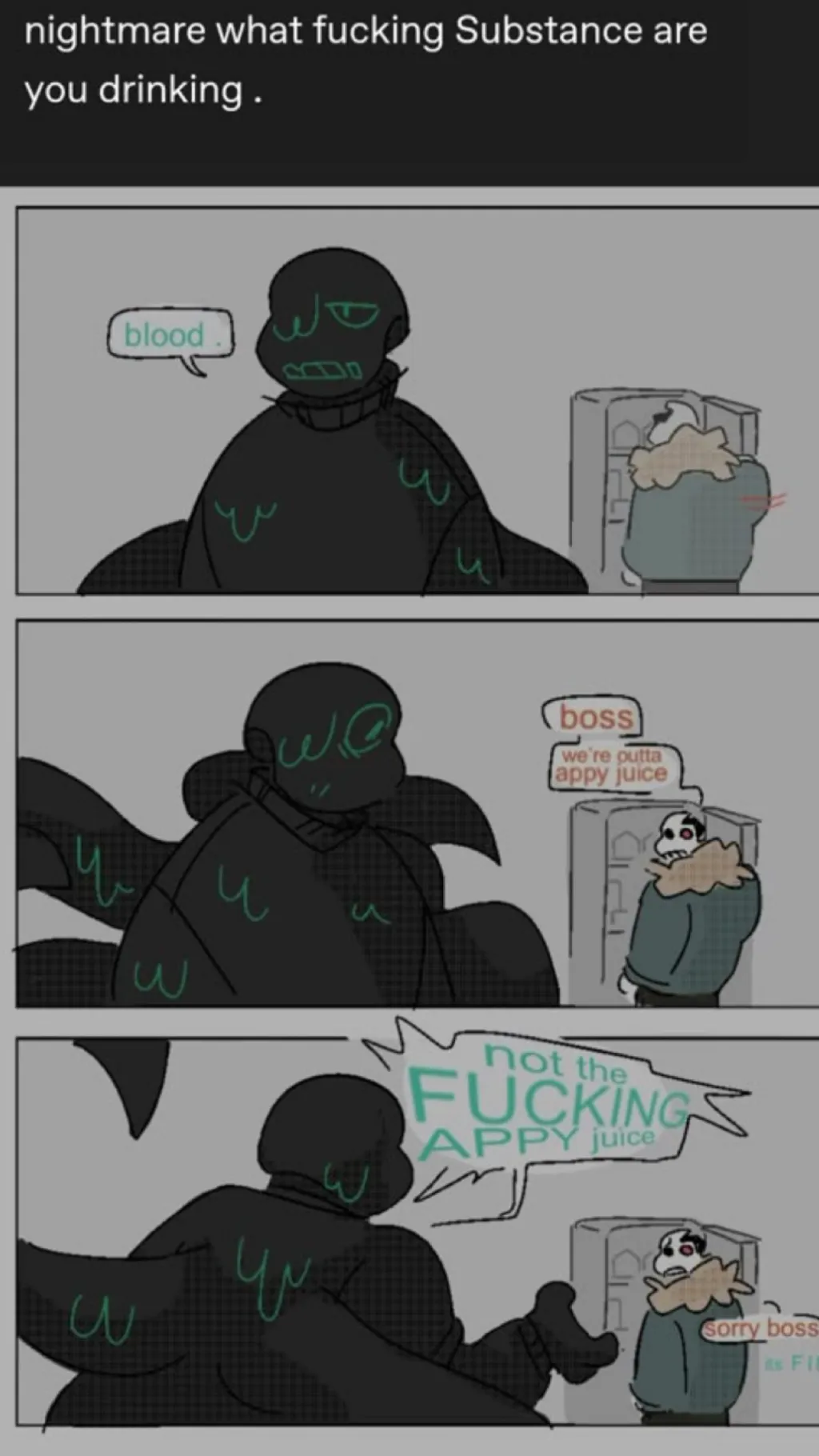 ai character: 🧃Bad sans🧃 background