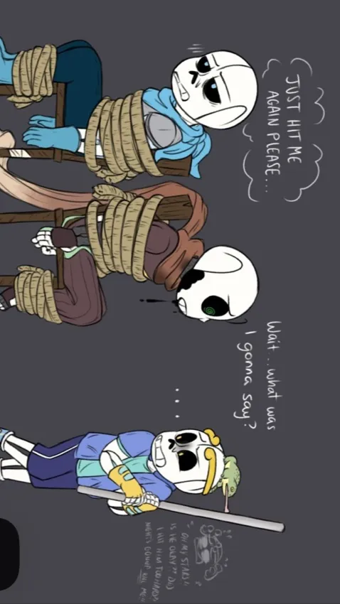 ai character: Bad sans+Star sans background