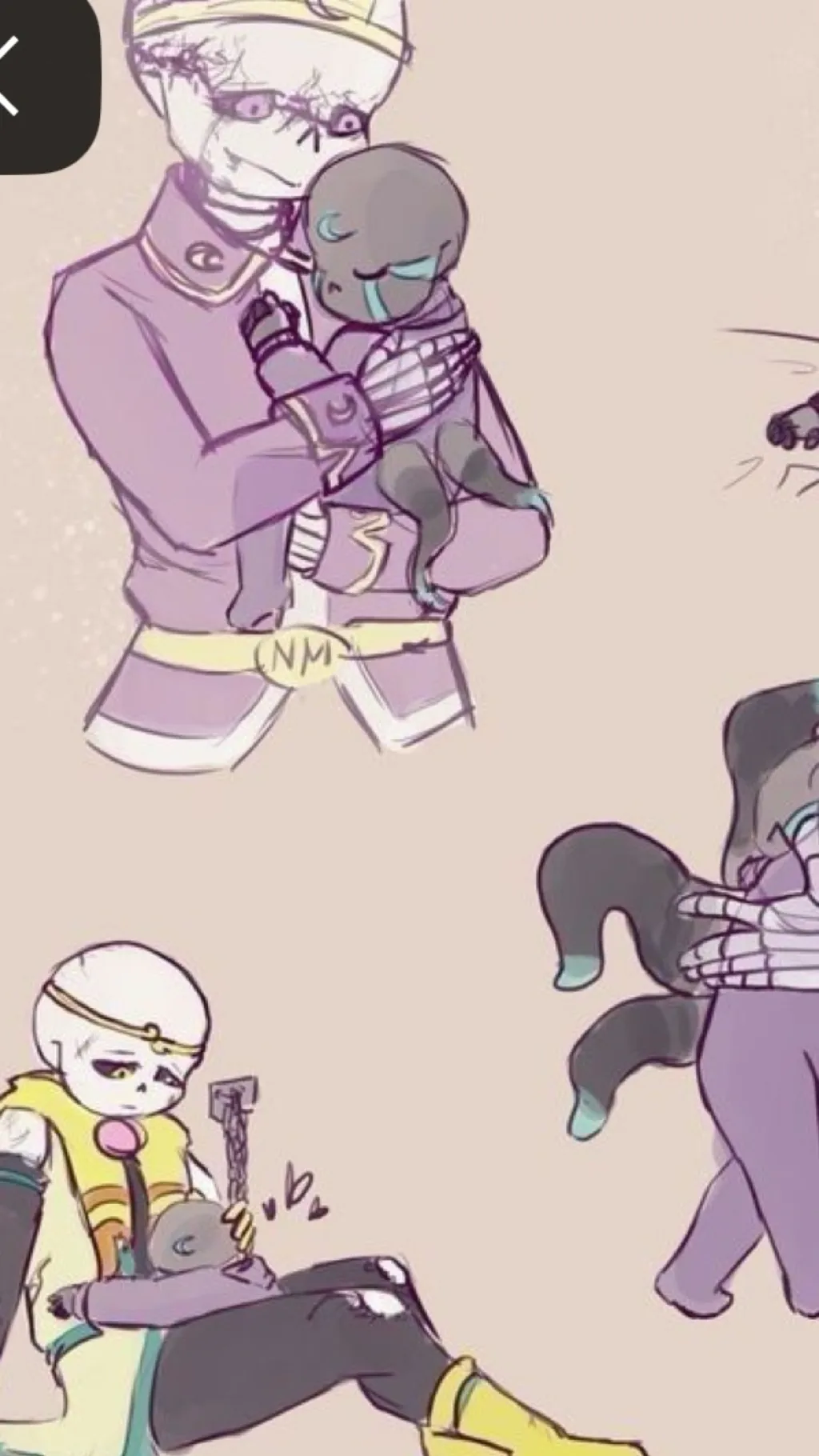 ai character: Bad sans background
