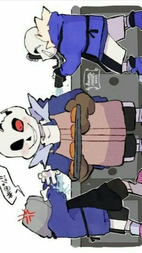 ai character: Bad sans cook🥣 background