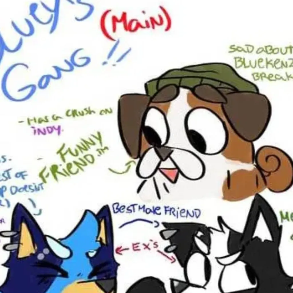 chat with ai character: BLUEY TEENAGE AU!