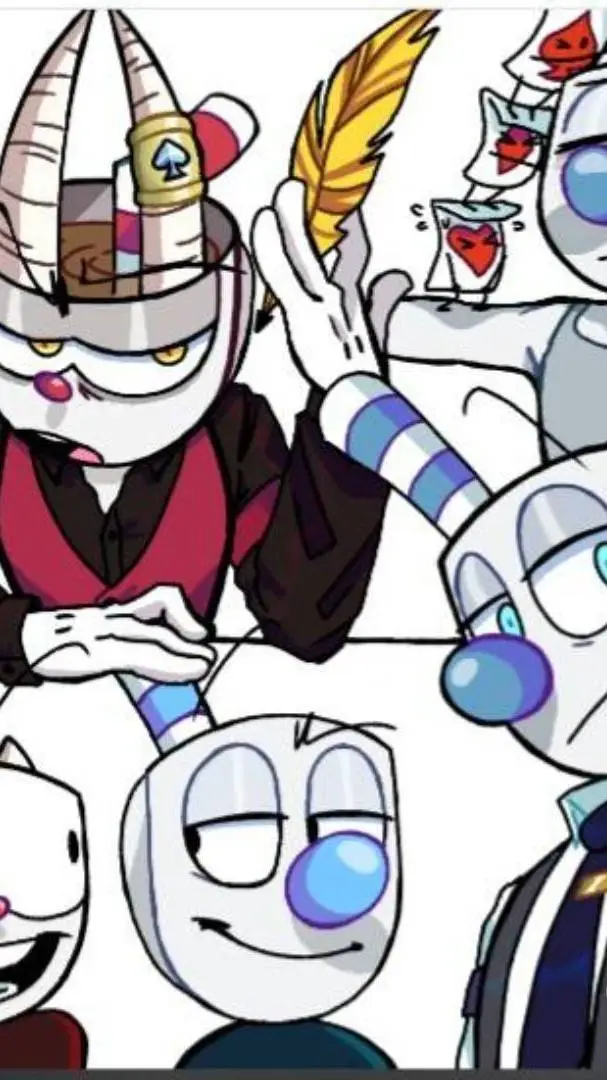 ai character: cupheads casino background