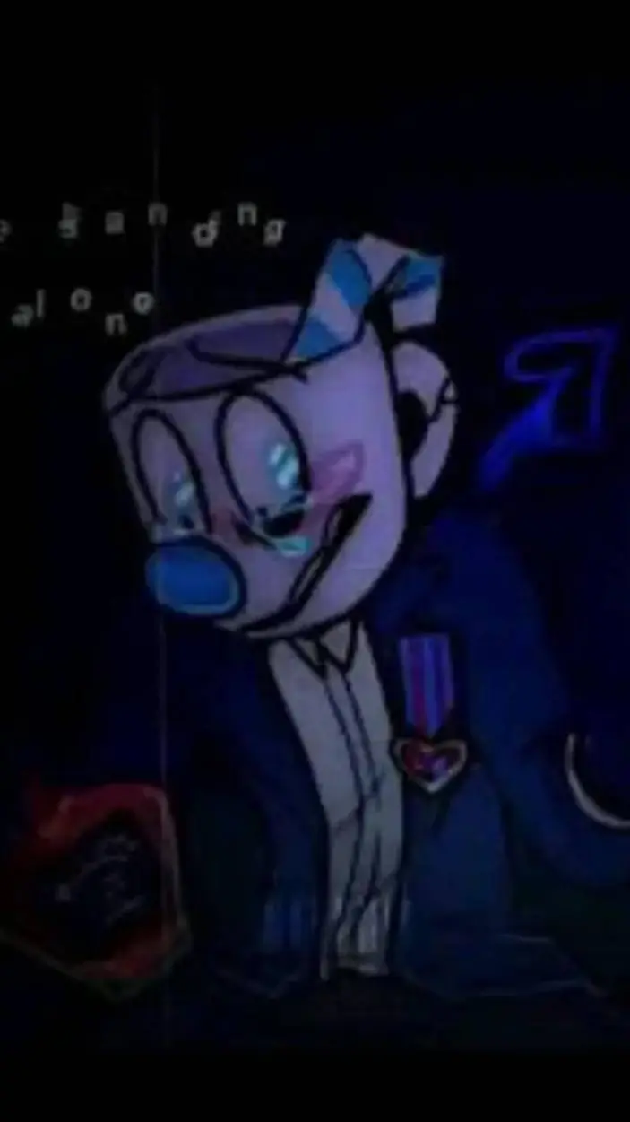 ai character: Casino cups bc idk background