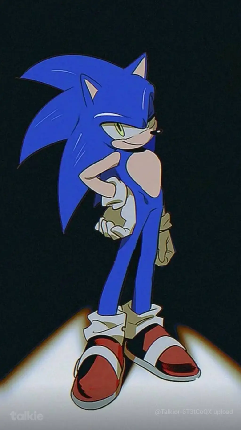 ai character: Sonic and gang background