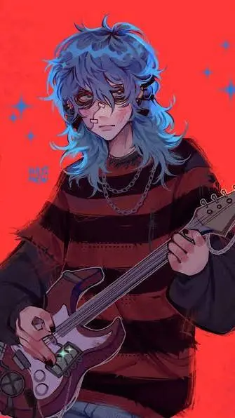 ai character: Sally Face background