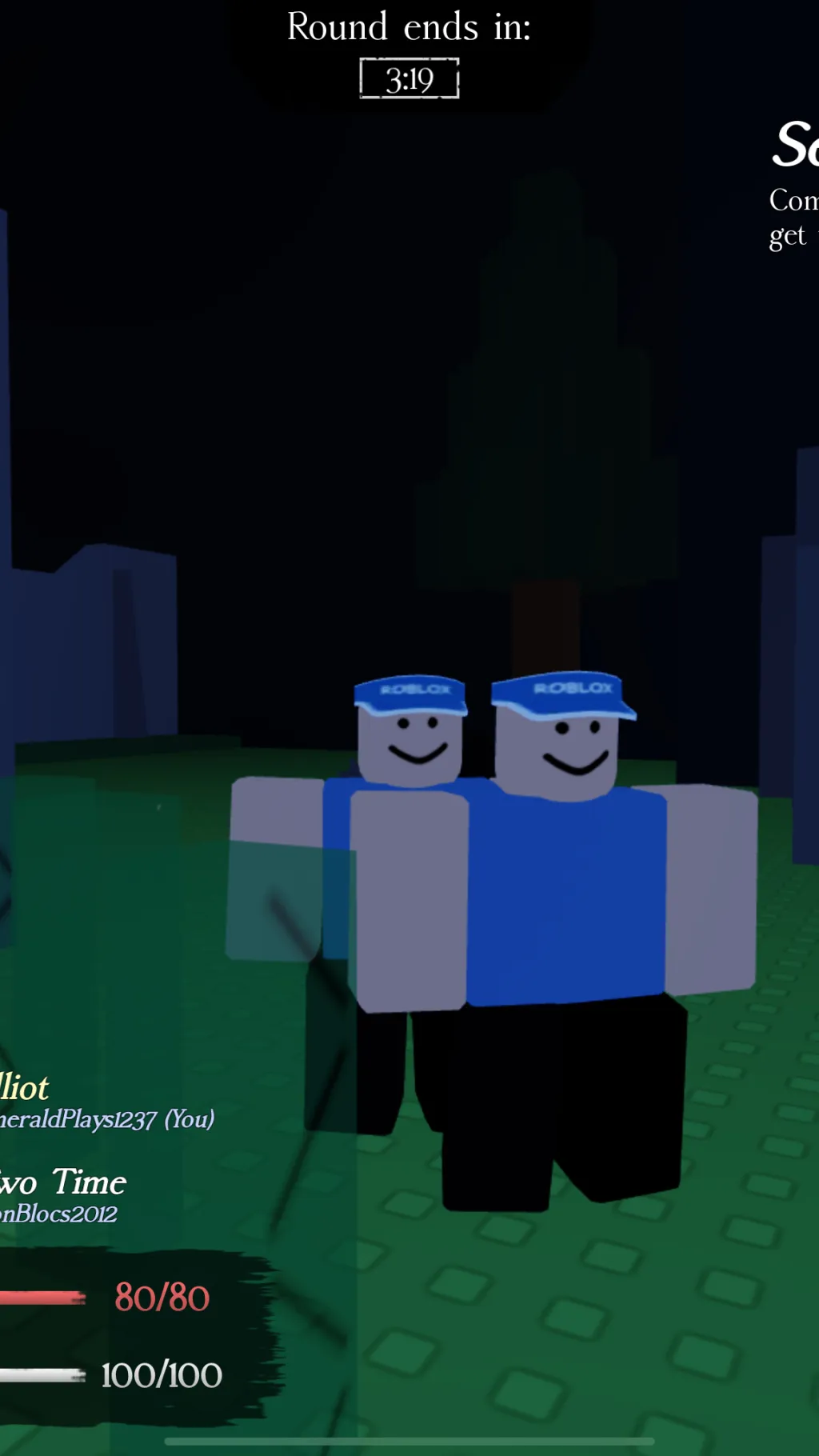 ai character: Someone behind u background