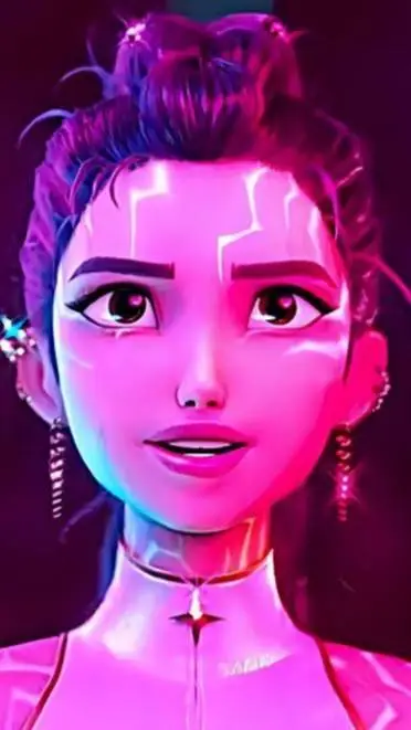 ai character: kpop demon hurters background