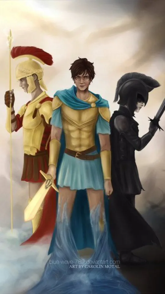 ai character: Pjo oath  background