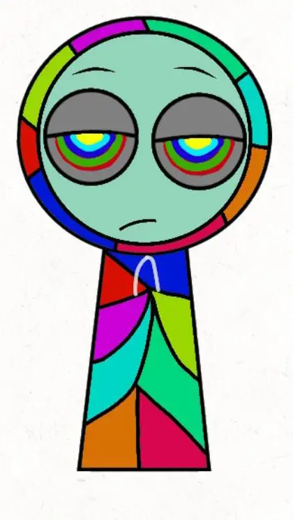 ai character: X Mazo background