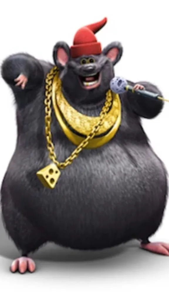 ai character:  🥰biggie cheese background