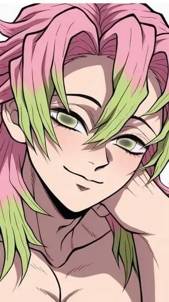 ai character: Male Mitsuri background