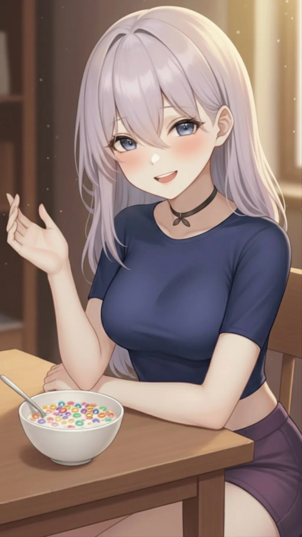 ai character: ~Cassie!~ background