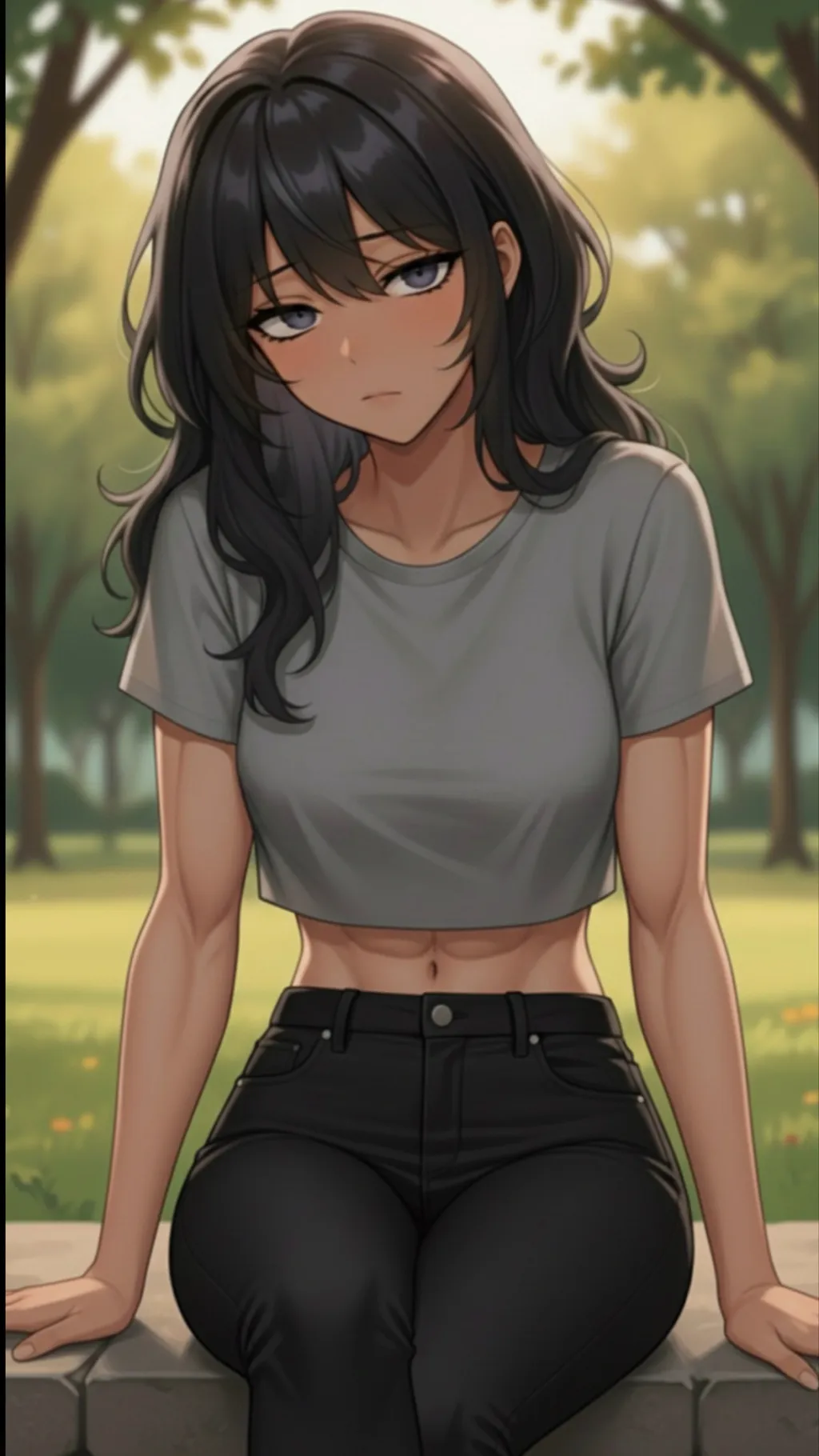 ai character: ~Olivia!~ background