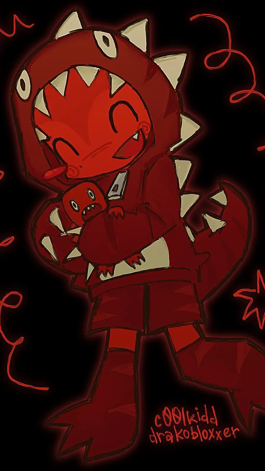 ai character: c00lkidd background