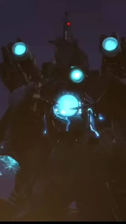 ai character: titan cameraman background