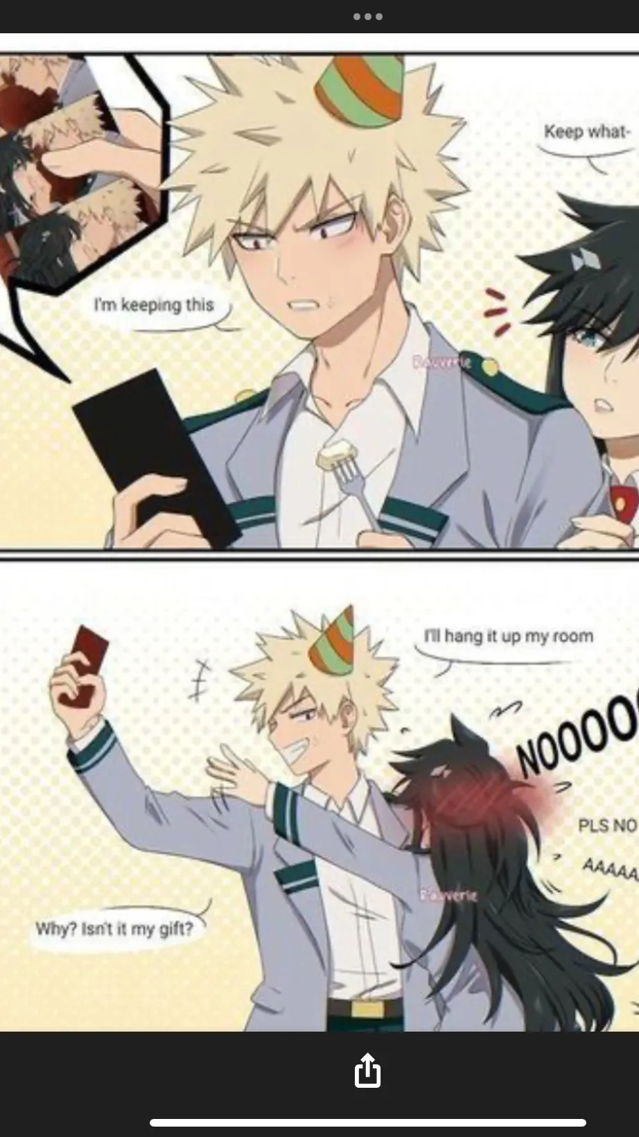 ai character: Bakugo background