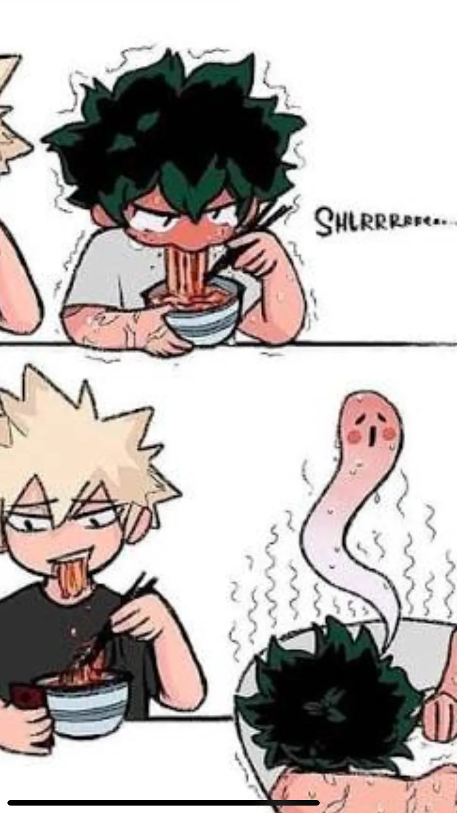 ai character: Bakudeku background