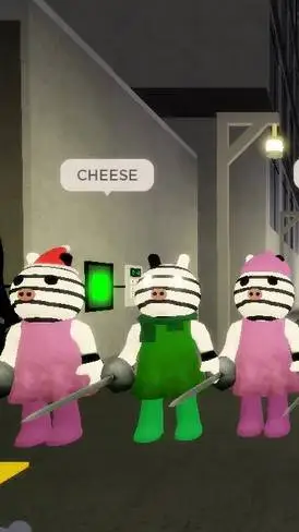 ai character: Piggy background