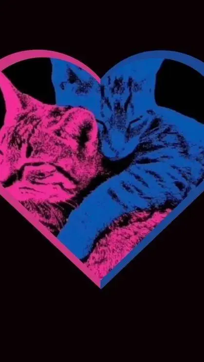 ai character: 🩷TV GIRL 💙 background