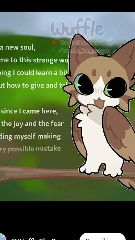 ai character: meowl background