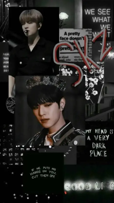 ai character: seungmin Kim 🐶🐶 background